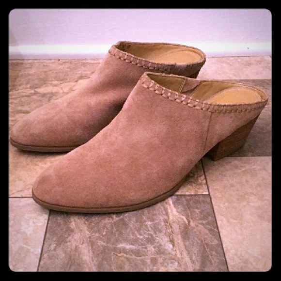 Franco Sarto Shoes - Franco Sarto suede mules